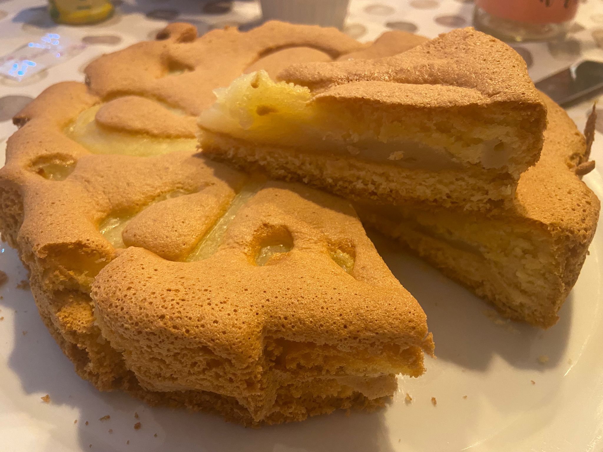 Torta al Limone con Crema
